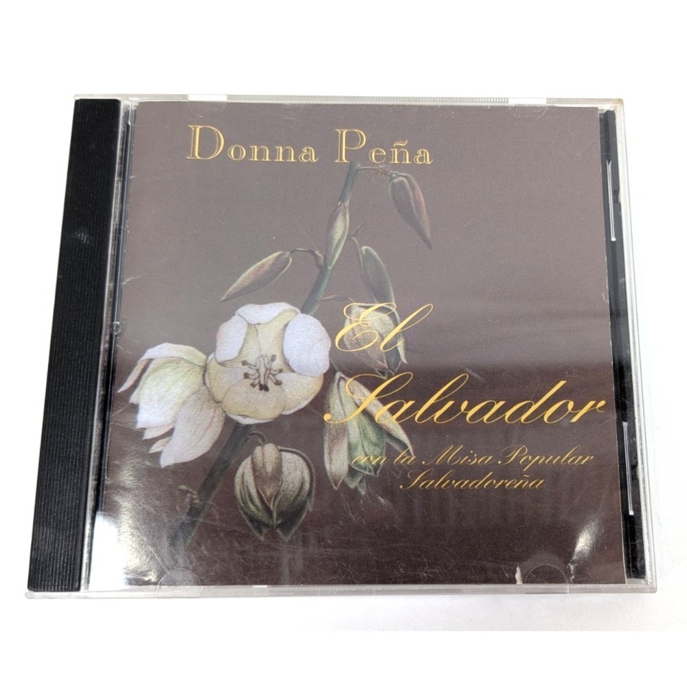 Donna Pena - El Salvador: La Misa Popular Salvadorena 1995 CD Vintage and Rare